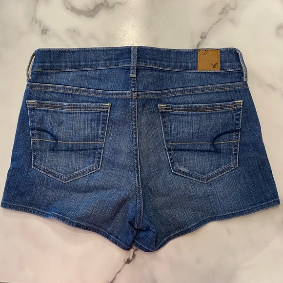 American Eagle jean shorts women’s size 4 - Picture 3 of 14